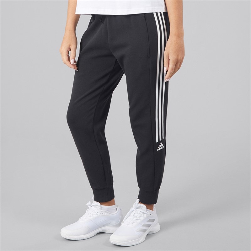 adidas Womens Made For Training Aeroready Cotton Touch Sweat Pants Black