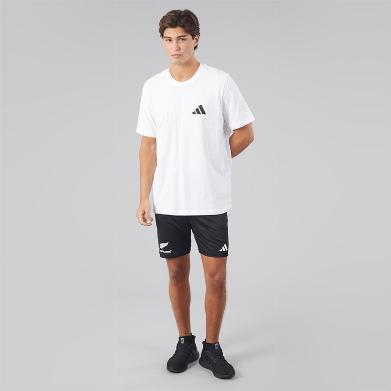 Mens Graphic T-Shirt White - Image 4