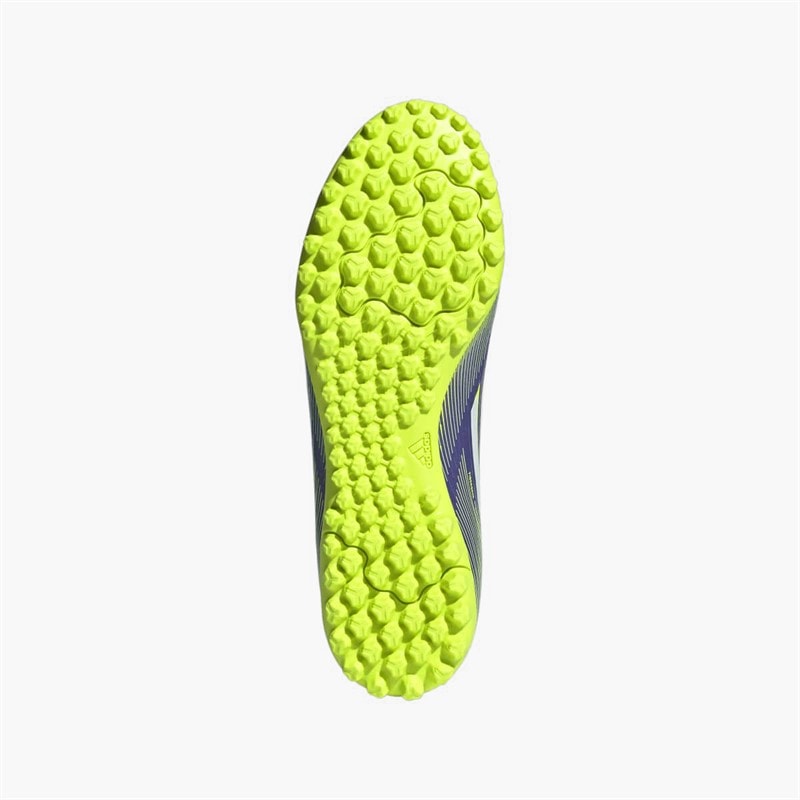 Mens F50 Club Radiant Blaze Pack TF Astro Turf Football Boots Purple Rush/Cloud White/Lucid Lemon - Image 2
