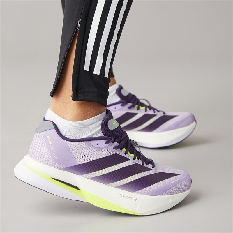 Womens Tiro 25 Competition Track Pants Black/Purple Rush - Image 5