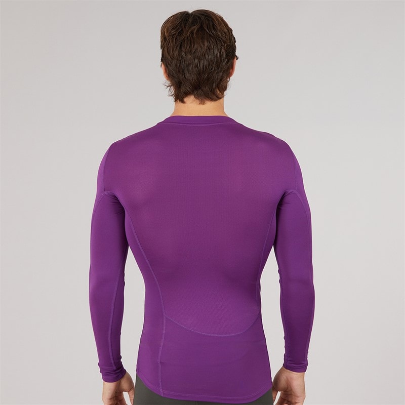 Mens Techfit Long Sleeve T-Shirt Glory Purple - Image 2