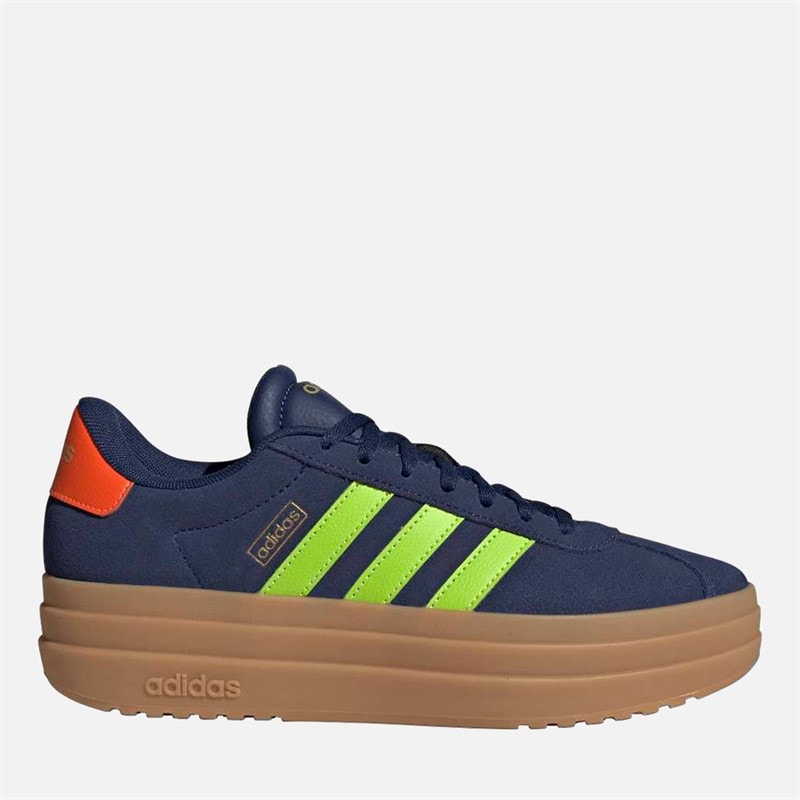 Womens VL Court Bold Trainers Dark Blue/Cloud White/Cloud White - Image 1