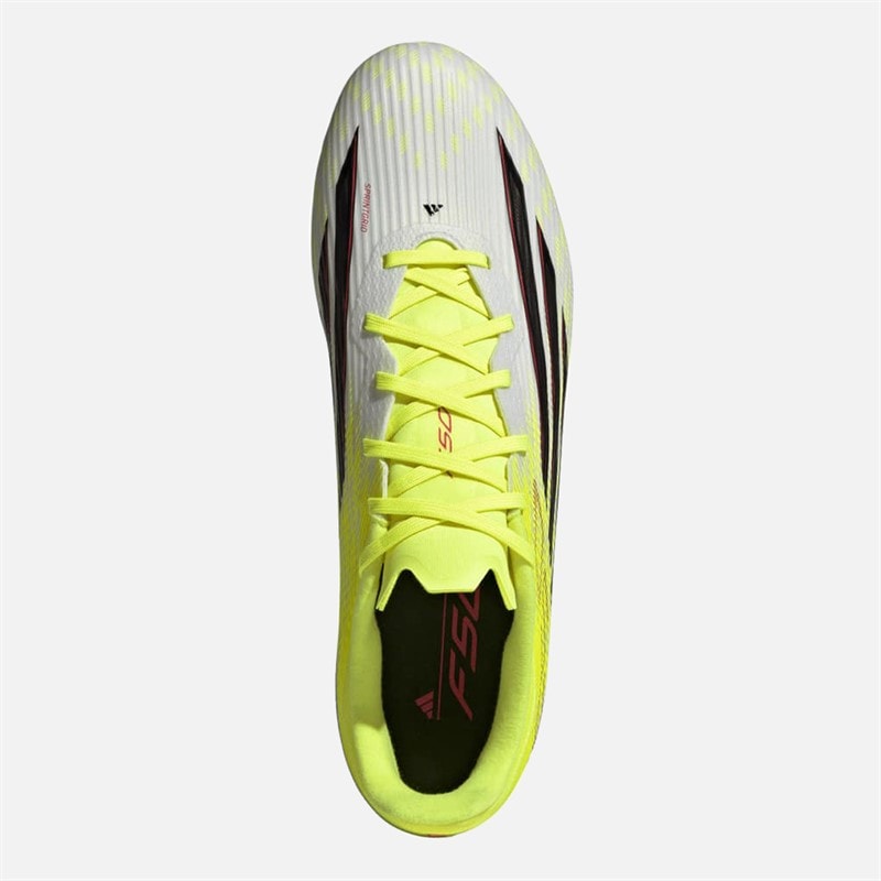Mens F50 League Born For Goals Pack FG/MG Firm/Multi Ground Football Boots Team Solar Yellow 2/Core Black/Lucid Red - Image 4