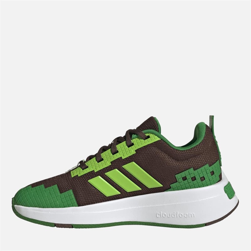 Junior adidas x Minecraft Pro Trainers Auburn/Semi Solar Green/Cloud White - Image 5
