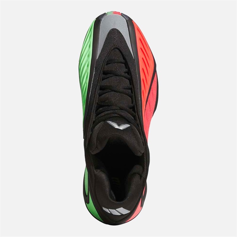 Anthony Edwards 2 'Christmas' Basketball Shoes Core Black/Lucid Red/Lucid Lemon - Image 3