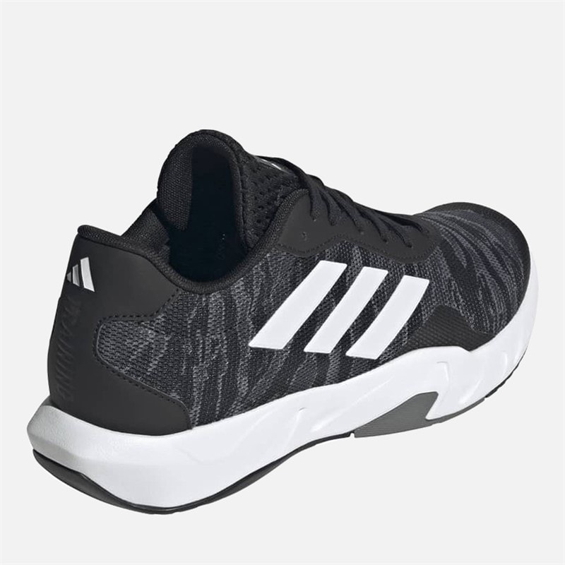 Mens Amplimove Training Shoes Grey Four/Cloud White/Core Black - Image 3