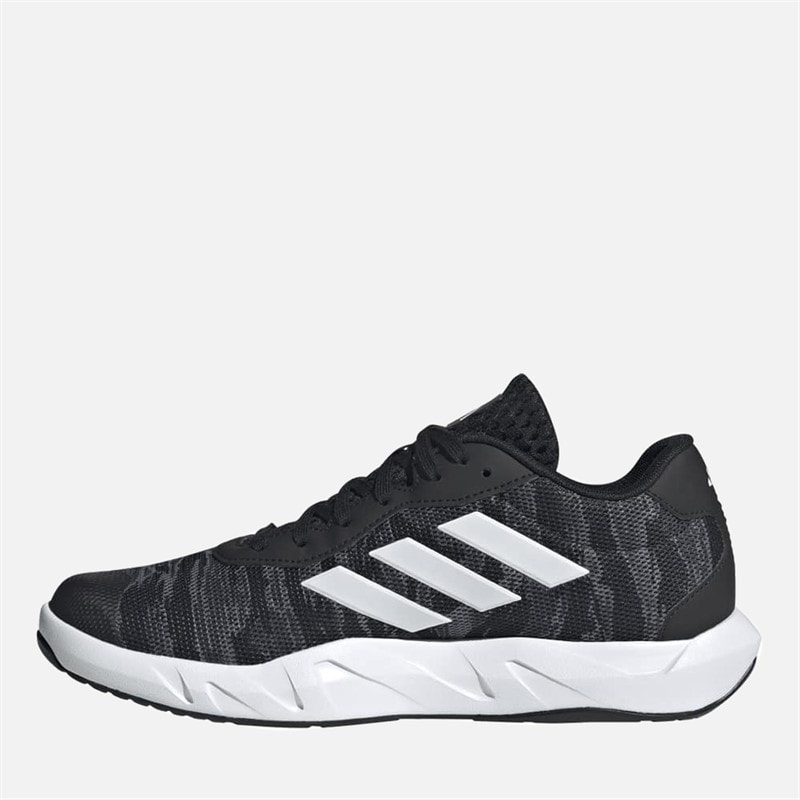 Mens Amplimove Training Shoes Grey Four/Cloud White/Core Black - Image 5