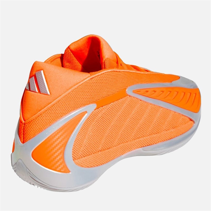 Anthony Edwards 2 'All Star' Basketball Shoes Lucid Orange/Silver Metallic/Grey One - Image 3