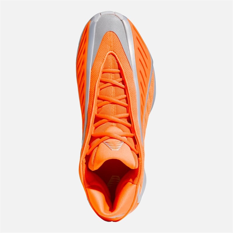 Anthony Edwards 2 'All Star' Basketball Shoes Lucid Orange/Silver Metallic/Grey One - Image 4