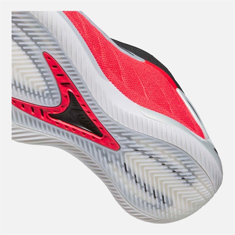 Anthony Edwards 2 'Georgia Bulldogs' Basketball Shoes Silver Metallic/Pure Ruby/Core Black - Image 2