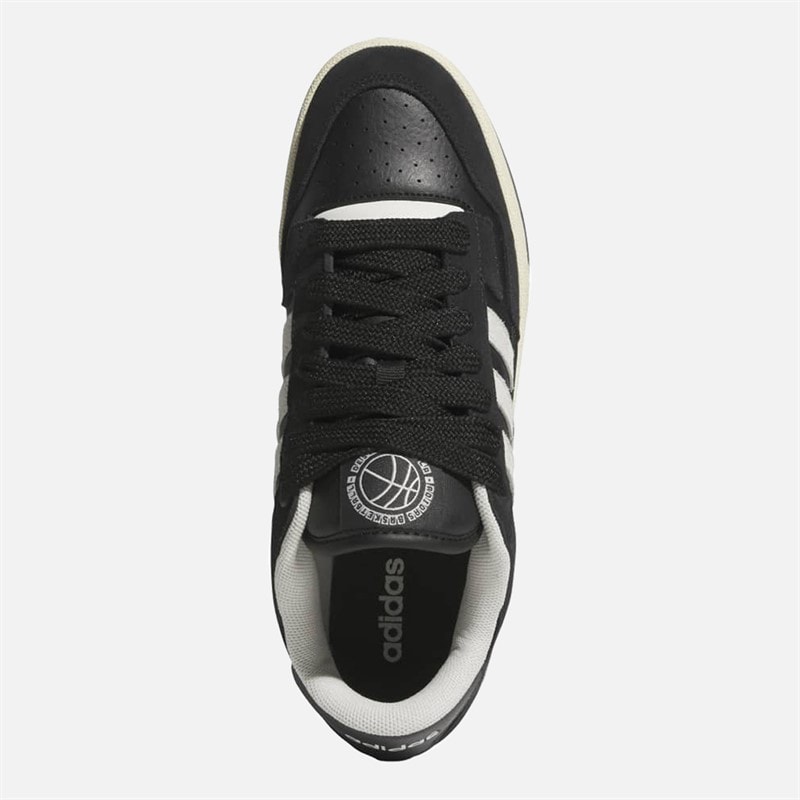 Rapid Court Low Trainers Core Black/Off White/Carbon - Image 4