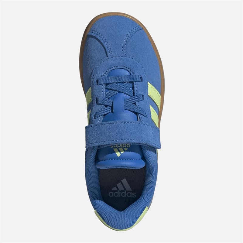 Kids VL Court 3.0 Trainers Bright Royal/Pulse Lime/Gum - Image 4