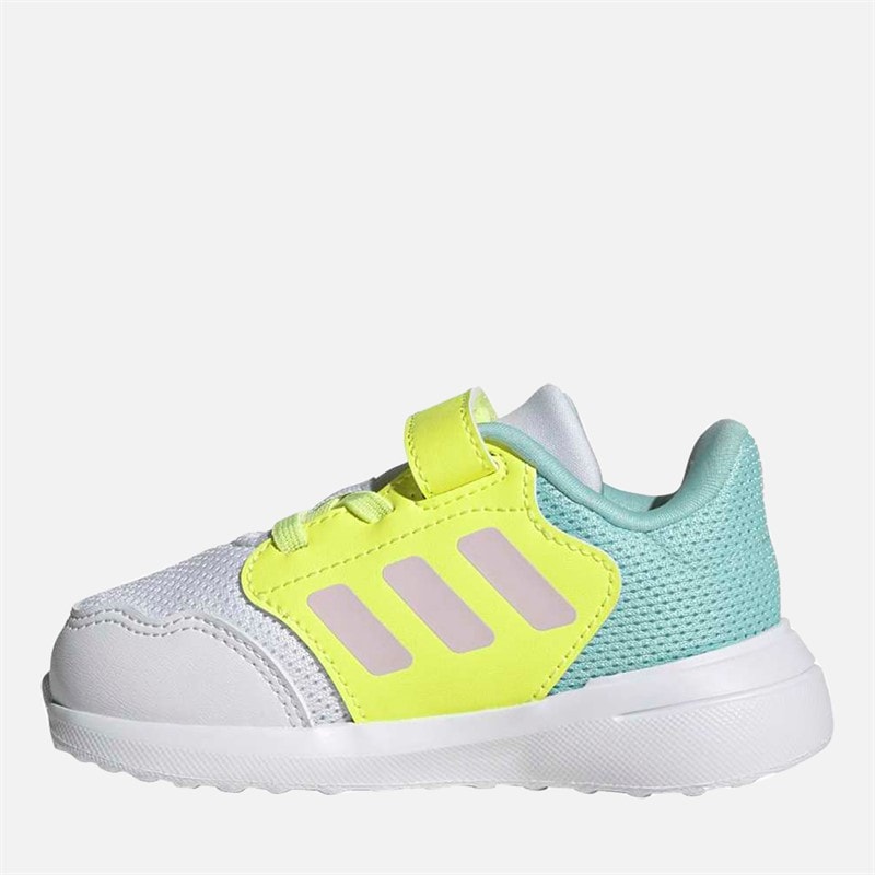 Infant Tensaur Run 3.0 Trainers Cloud White/Clear Pink/Hi-Res Yellow - Image 5