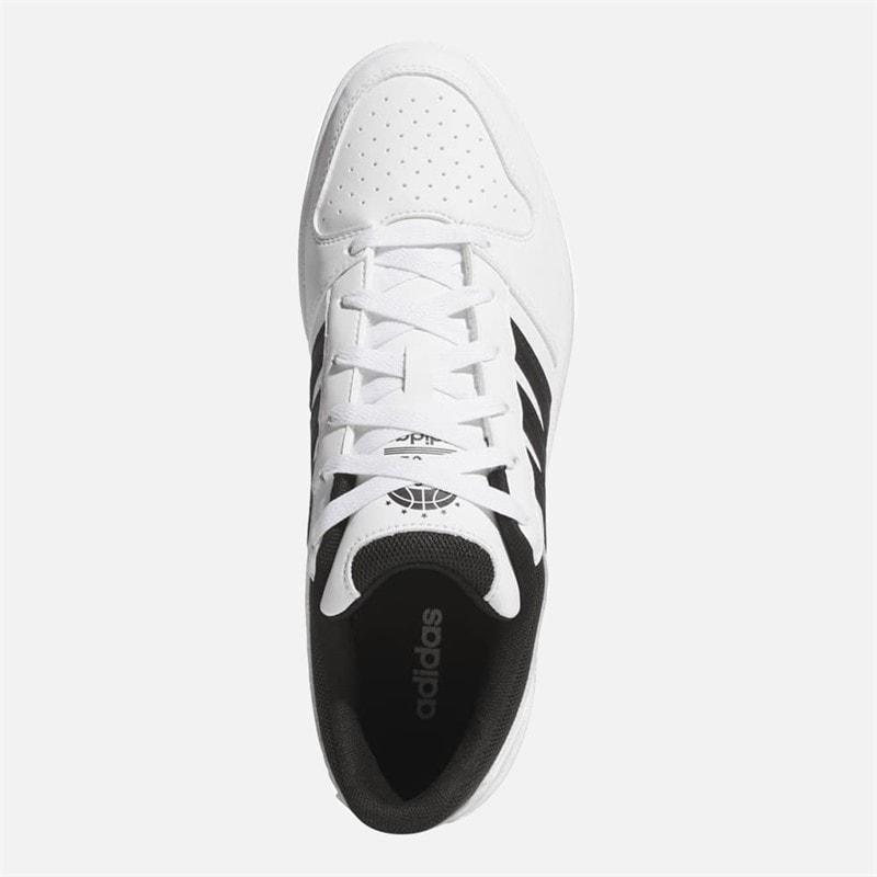 Hoops Classic Trainers Cloud White/Core Black/Orbit Grey - Image 4