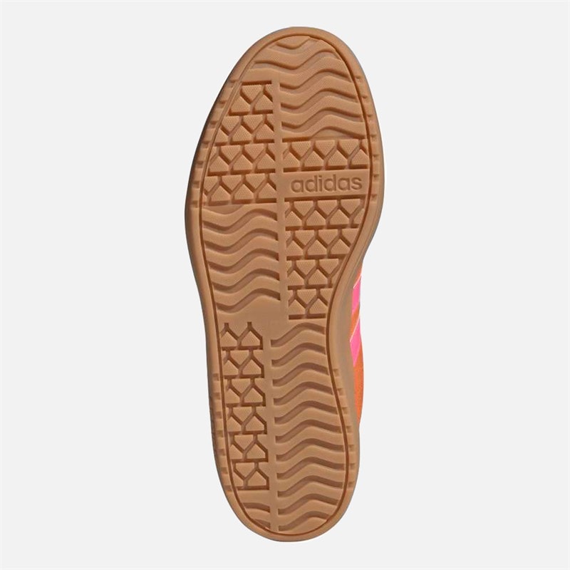 Womens VL Court Bold Trainers Pure Orange/Lucid Pink/Gum - Image 2