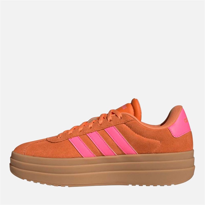 Womens VL Court Bold Trainers Pure Orange/Lucid Pink/Gum - Image 5