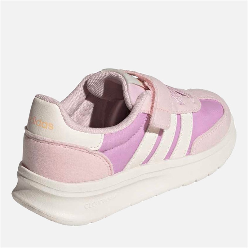 Girls Run 7s 2.0 Trainers Bliss Lilac/Off White/Clear Pink - Image 3