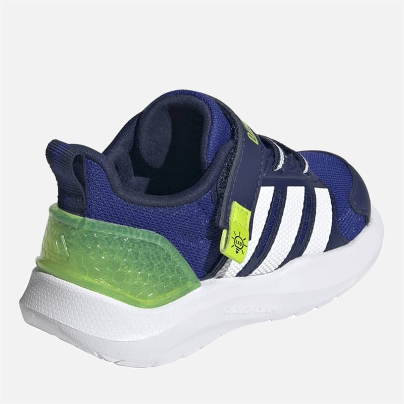 Infant Lightorama Light Up Trainers Lucid Blue/Cloud White/Solar Slime - Image 3