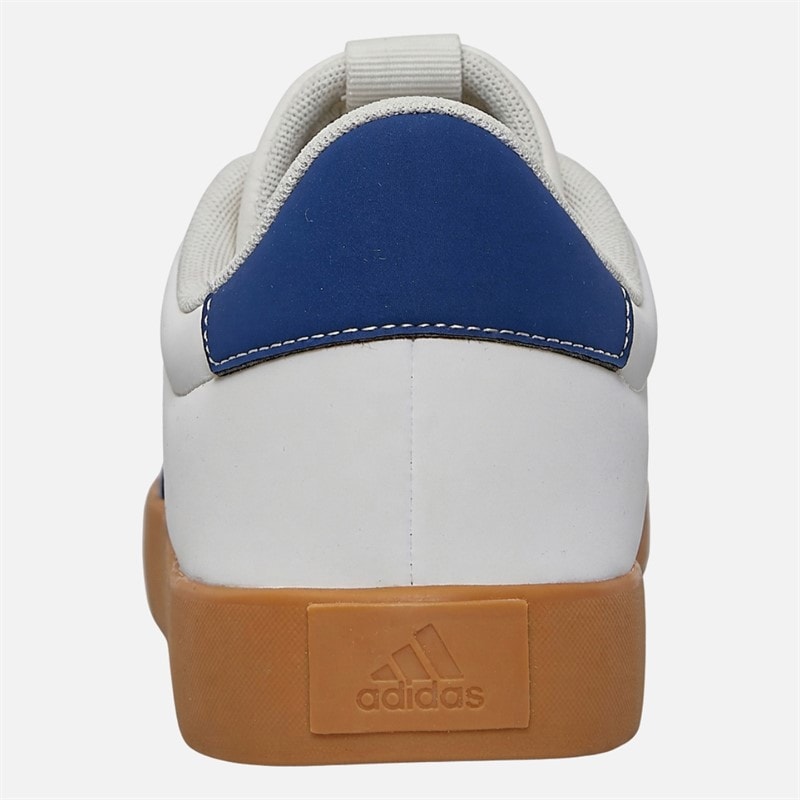 Mens VL Court 3.0 Trainers Cloud White/Dark Blue/Golden Metallic - Image 3