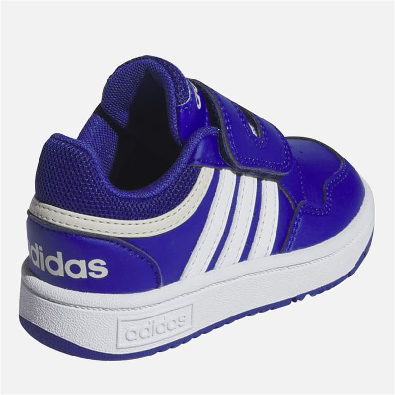Infant Hoops Mid 3. Trainers Royal Blue/Royal Blue/Cloud White - Image 3