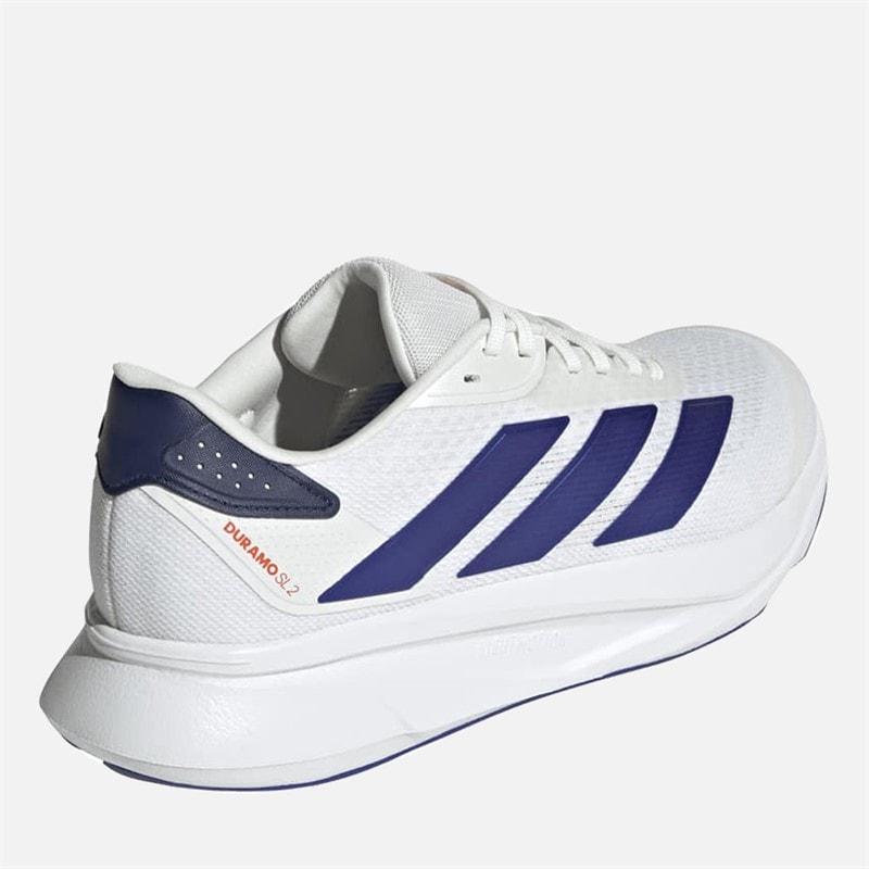 Mens Duramo Sl Superlight 2 Neutral Running Shoes Cloud White/Lucid Blue/Dark Blue - Image 3