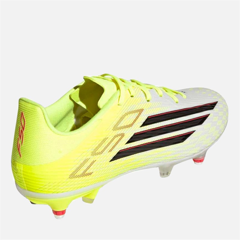 Mens F50 League Born For Goals Pack SG Soft Ground Football Boots Team Solar Yellow 2/Core Black/Lucid Red - Image 3