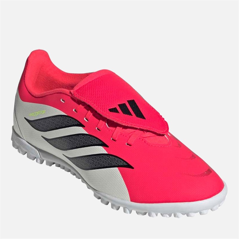 Junior Predator Club Born For Goals Pack Fold-Over Tongue TF Astro Football Boots Lucid Red/Core Black/Cloud White - Image 5