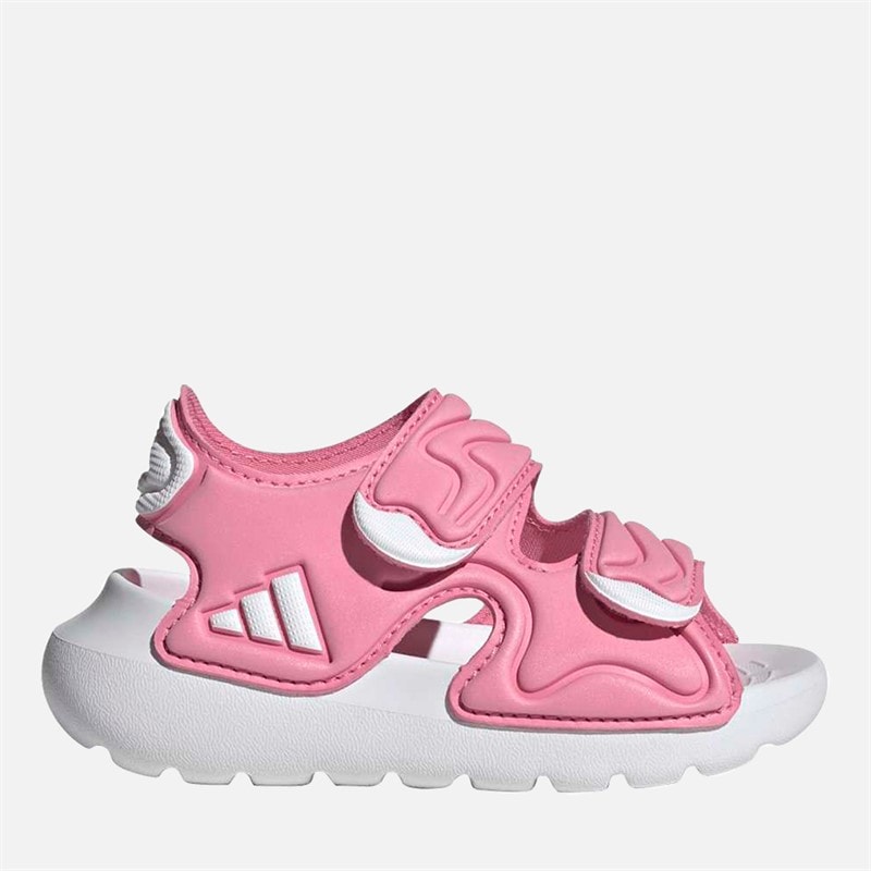 adidas Infant Girls Altaswim 3 Sandals Bliss Pink/Cloud White/Bliss Pink