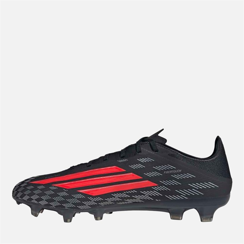 Mens F50 Pro Black Pack FG Firm Ground Football Boots Core Black/Lucid Red/Core Black - Image 5