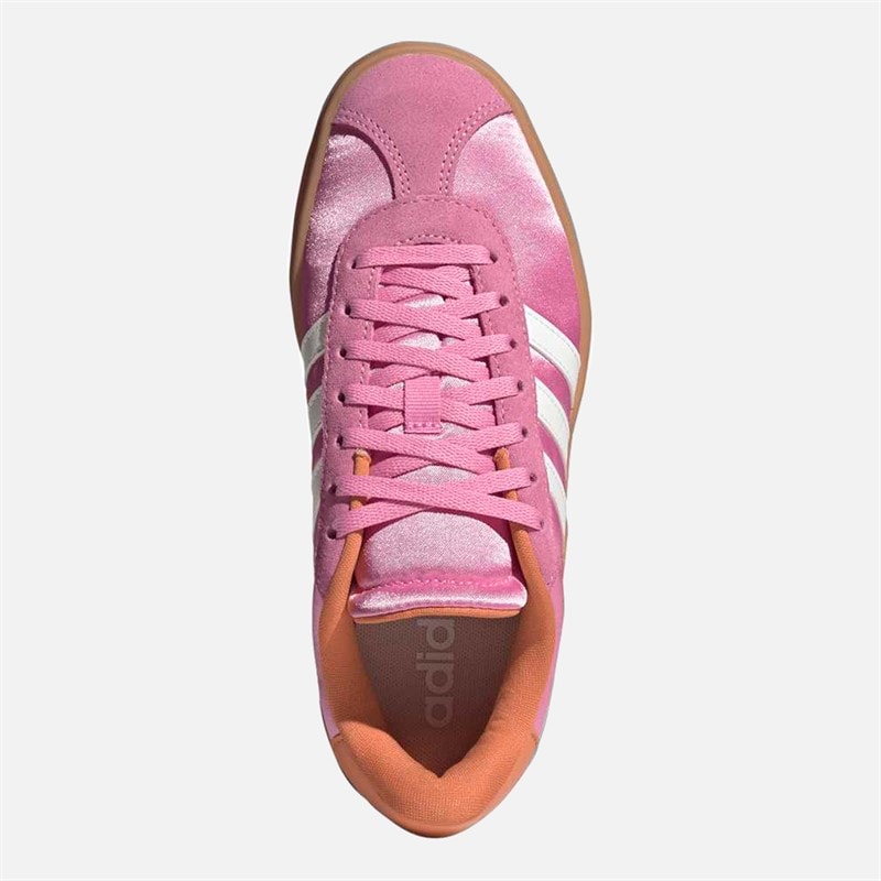 Junior Girls VL Court Bold Trainers Bliss Pink/Off White/Dusky Orange - Image 3