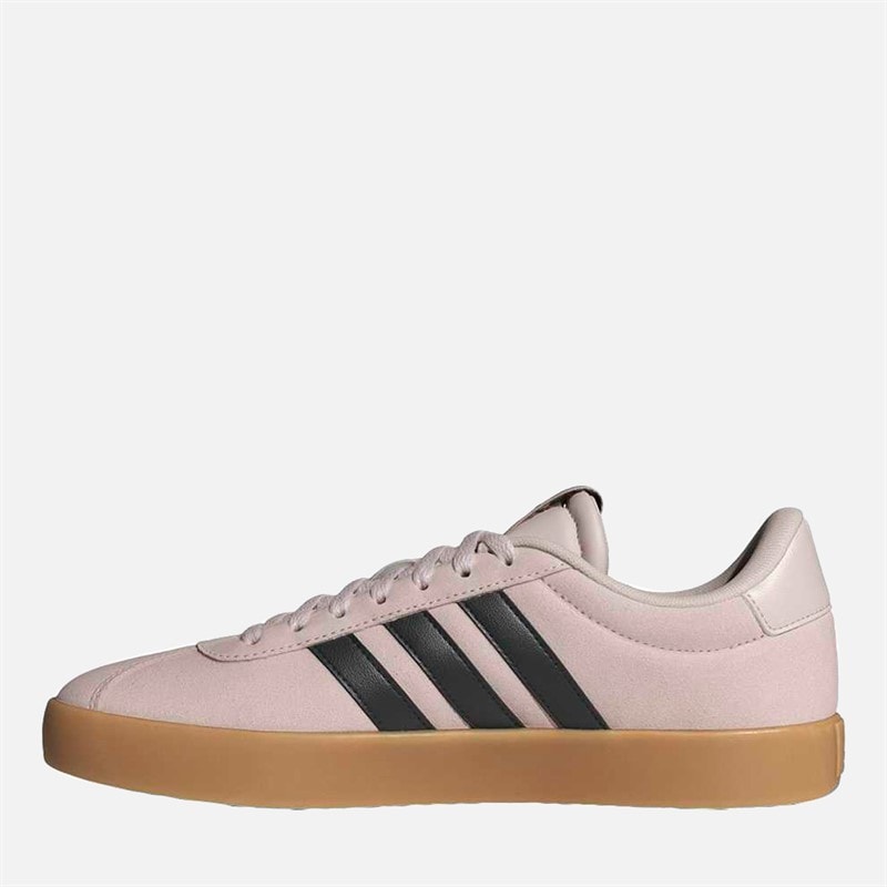 Mens VL Court 3.0 Trainers Putty Mauve/Core Black/Gold Metallic - Image 5