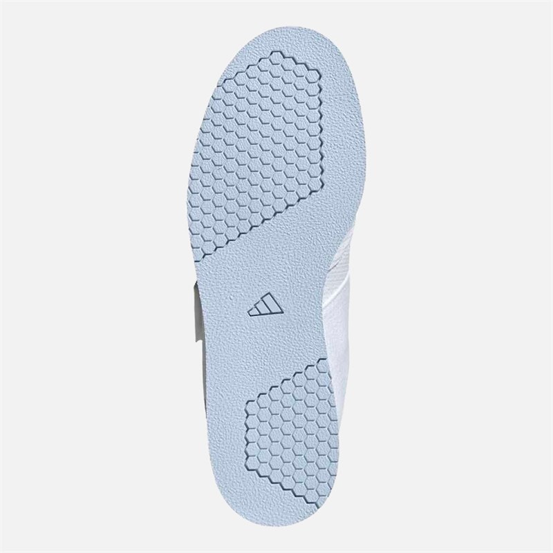 Powerlift 5 Weightlifting Shoes Cloud White/Core Black/Crystal Sky - Image 2