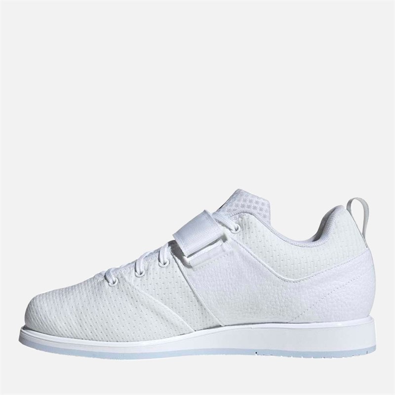 Powerlift 5 Weightlifting Shoes Cloud White/Core Black/Crystal Sky - Image 5