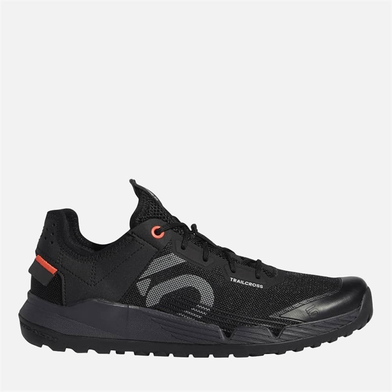 Womens Five Ten Trail Cross Lightweight Mountain Bike Shoes Core Black/Grey/Solar Red - Image 2