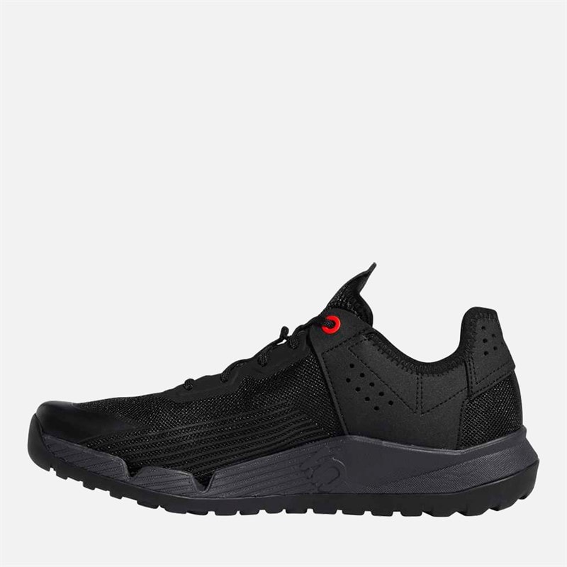 Womens Five Ten Trail Cross Lightweight Mountain Bike Shoes Core Black/Grey/Solar Red - Image 5