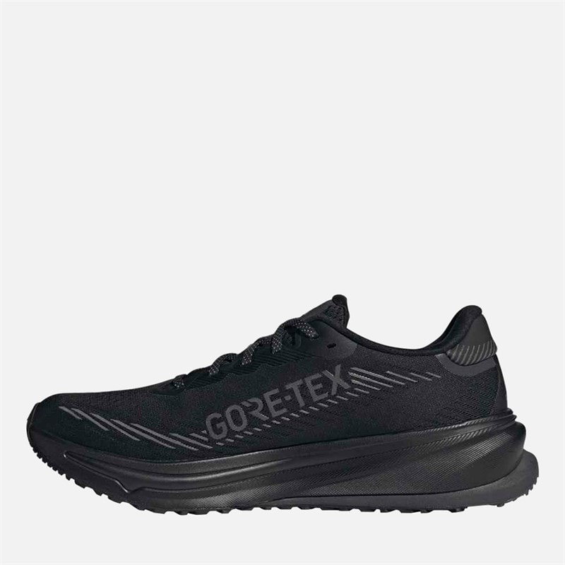 Mens Supernova Rise 3 Gore-Tex Waterproof Neutral Running Shoes Core Black/Core Black/Tech Grey Metallic - Image 5
