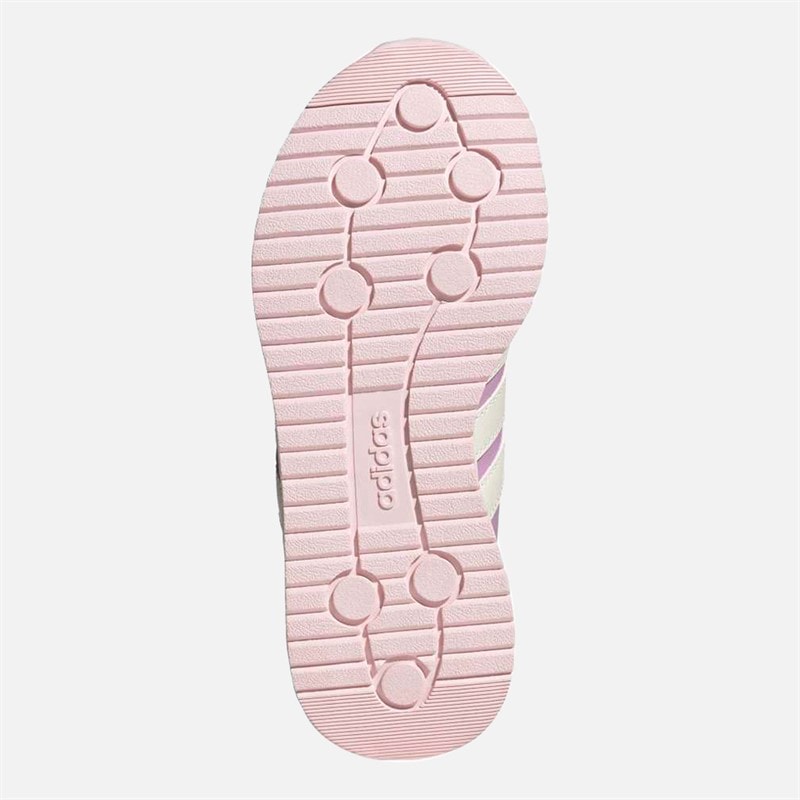 Junior Girls Run 70s 2.0 Trainers Bliss Lilac/Off White/Clear Pink - Image 2
