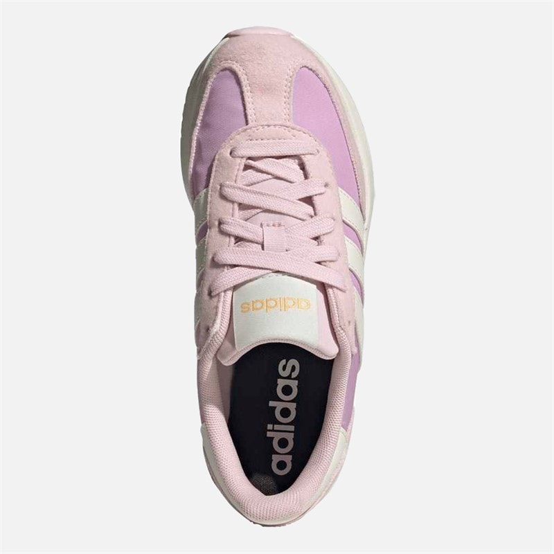 Junior Girls Run 70s 2.0 Trainers Bliss Lilac/Off White/Clear Pink - Image 4