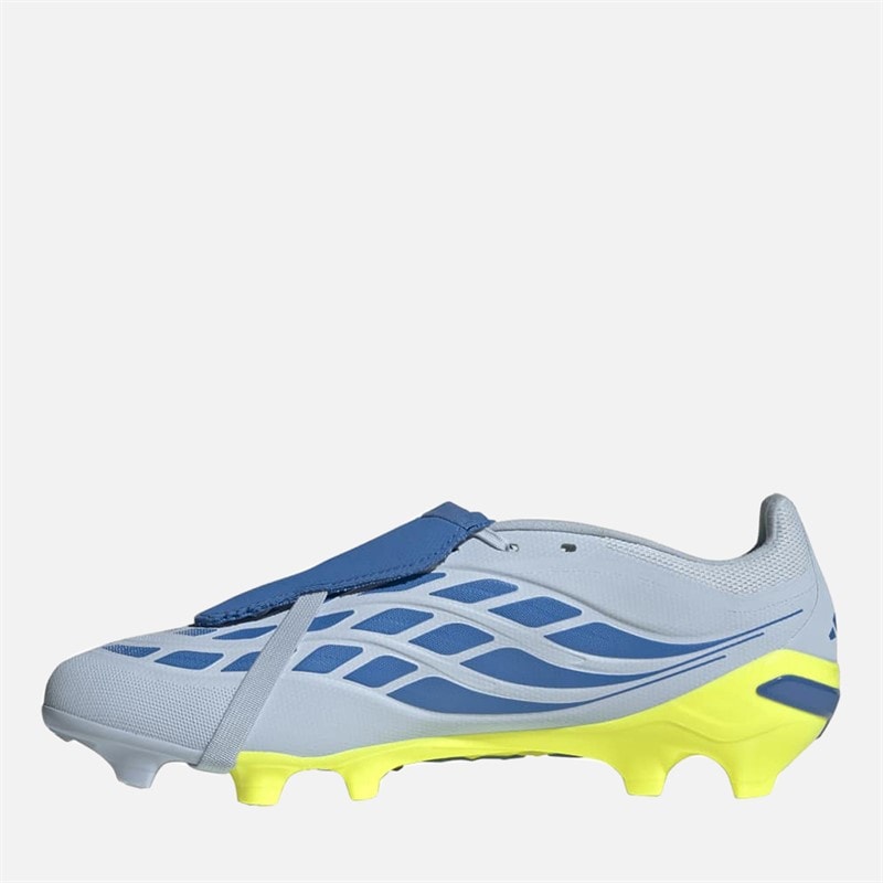 Mens Predator League Ice Cold Precision Pack Fold Over Tongue FG Firm Ground Football Boots Crystal Sky/Ray Blue/Team Solar Yellow 2 - Image 5