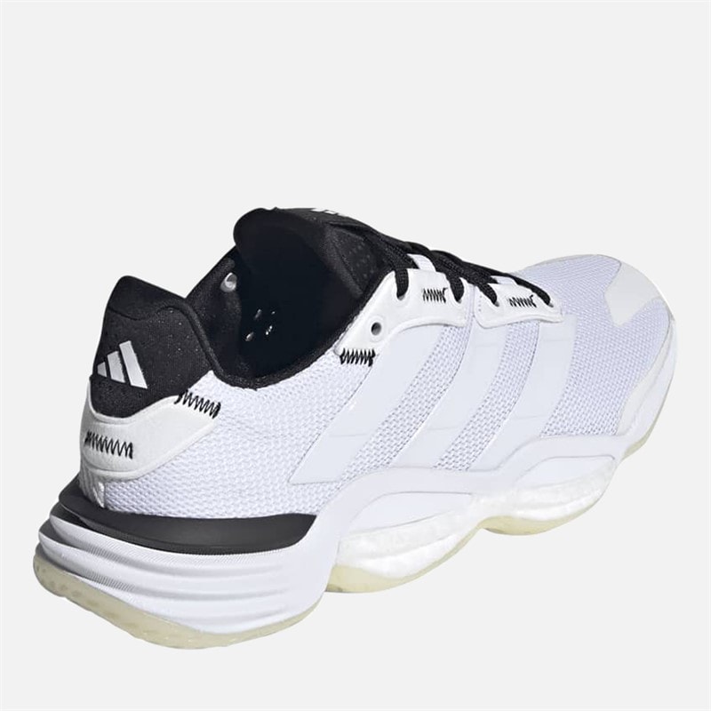 Womens Stabil 16 Indoor Court Shoes Cloud White/Cloud White/Core Black - Image 3