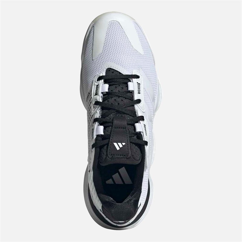 Womens Stabil 16 Indoor Court Shoes Cloud White/Cloud White/Core Black - Image 4