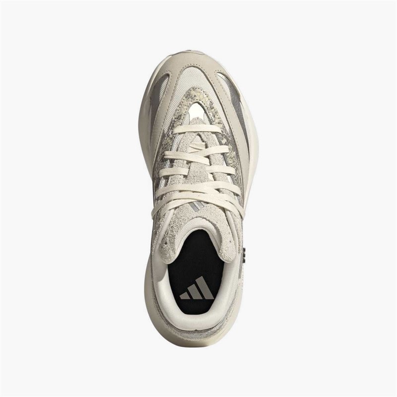 Womens Lightblaze Trainers Off White/Silver Metallic/Grey One - Image 4