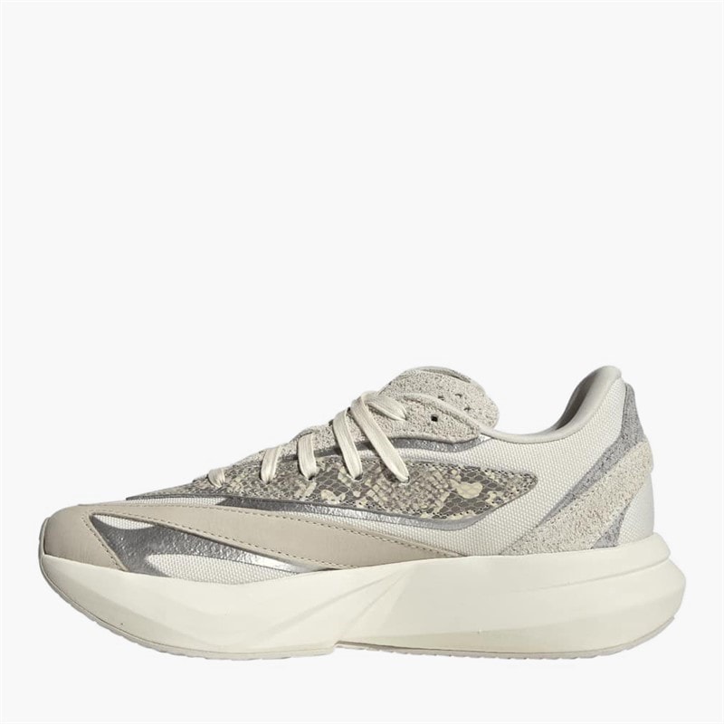 Womens Lightblaze Trainers Off White/Silver Metallic/Grey One - Image 5