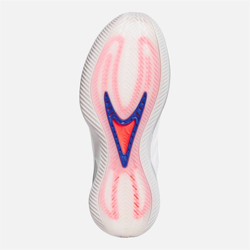Anthony Edwards 2 'USA' Basketball Shoes Cloud White/Lucid Red/Silver Metallic - Image 2