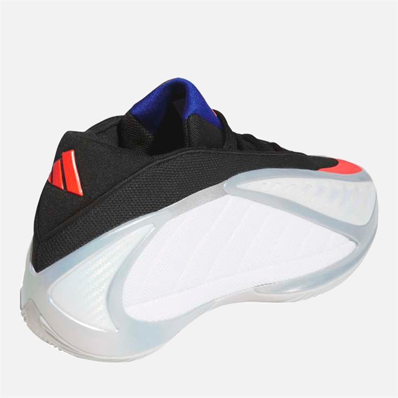 Anthony Edwards 2 'USA' Basketball Shoes Cloud White/Lucid Red/Silver Metallic - Image 3