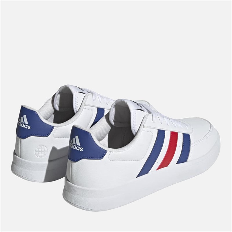 Mens Breaknet 2.0 Trainers Cloud White/Semi Lucid Blue/Better Scarlet - Image 3