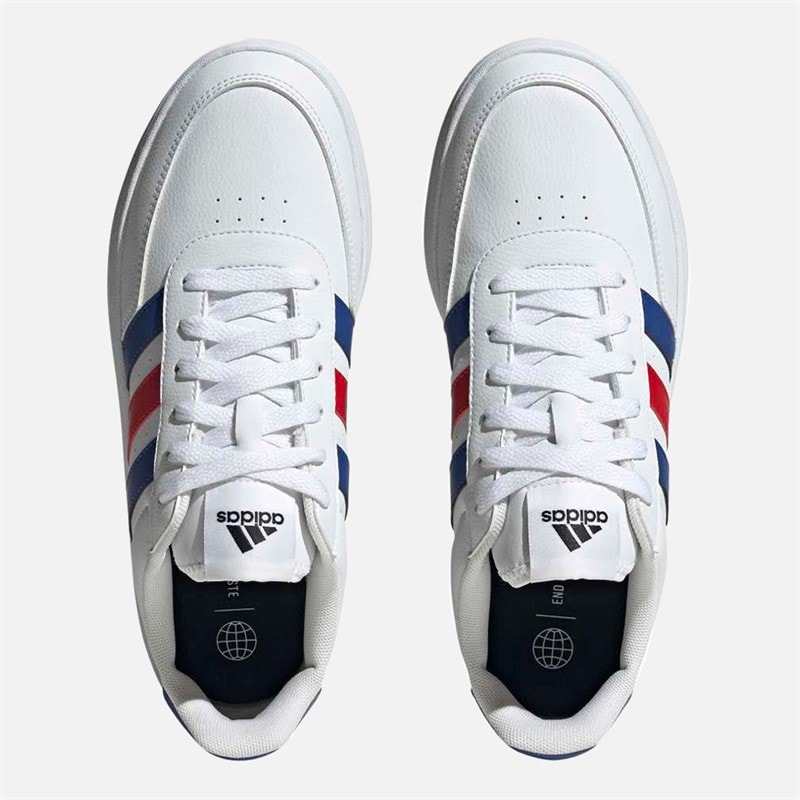 Mens Breaknet 2.0 Trainers Cloud White/Semi Lucid Blue/Better Scarlet - Image 4