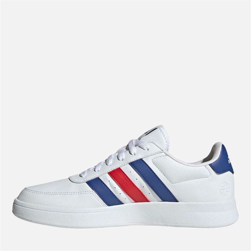 Mens Breaknet 2.0 Trainers Cloud White/Semi Lucid Blue/Better Scarlet - Image 5