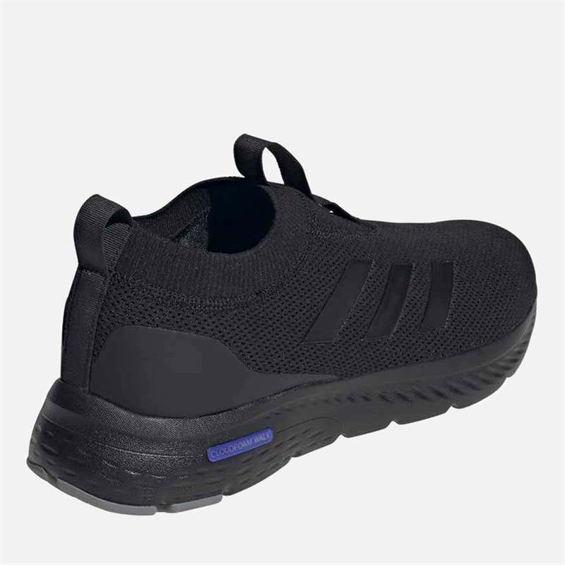 Mens Cloudfoam Move Sock Trainers Core Black/Core Black/Lucid Blue - Image 3