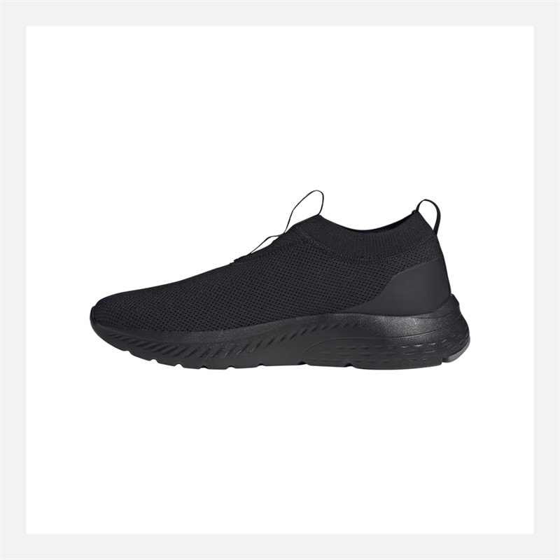 Mens Cloudfoam Move Sock Trainers Core Black/Core Black/Lucid Blue - Image 5